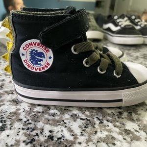 Dino converse high tops